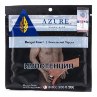 Табак Azure Black - Bengal Peach (Бенгальский Персик, 100 грамм) — 